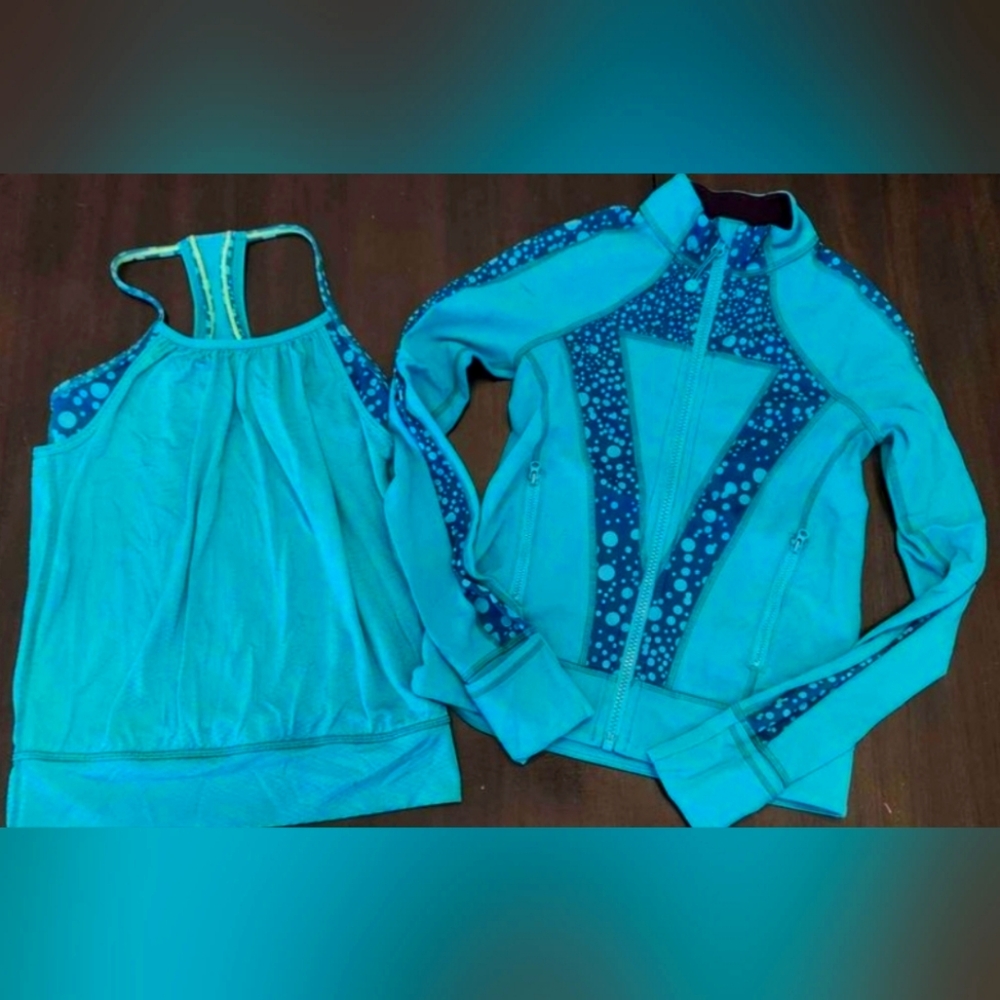 Ivivva Sweater w/ Matching Reversible Tank